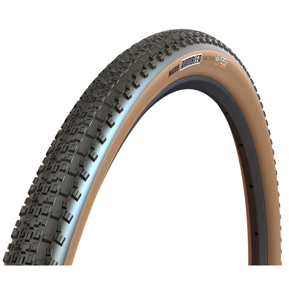 Llanta Maxxis Rambler EXO TR 700X50C TAN WALL