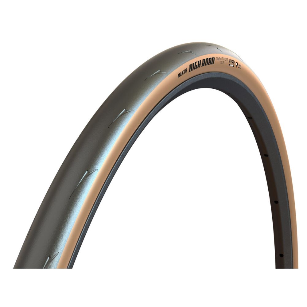 Llanta Maxxis High Road HYPR 700X28C TR TAN WALL