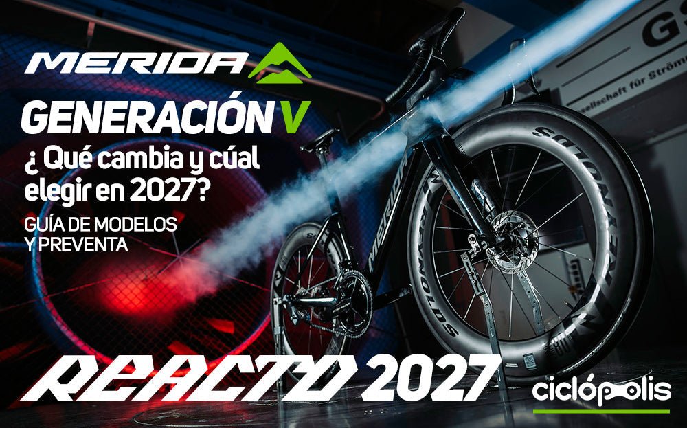 MERIDA Reacto 2027 Gen V: modelos y preventa | Ciclópolis
