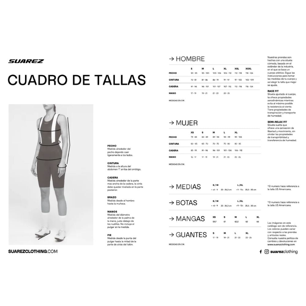 Bib Short Suarez Performance Unique Hombre