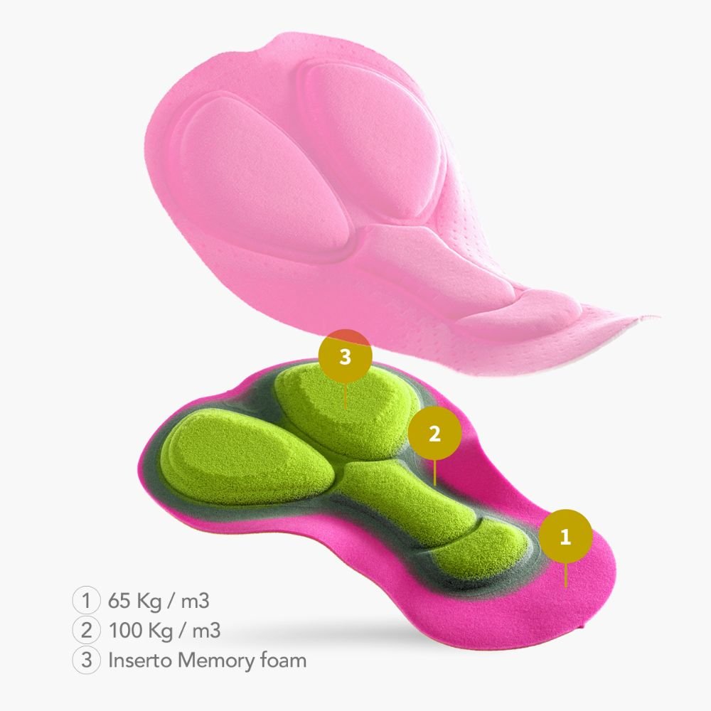 Bib Short Mujer Brava Clip