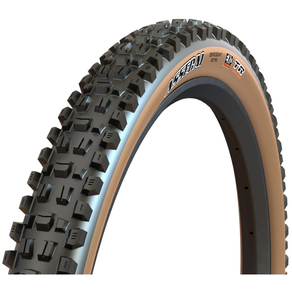 Llanta Maxxis Assegai 27.5 x 2.50 EXO/TR Tan Wall - Ciclópolis