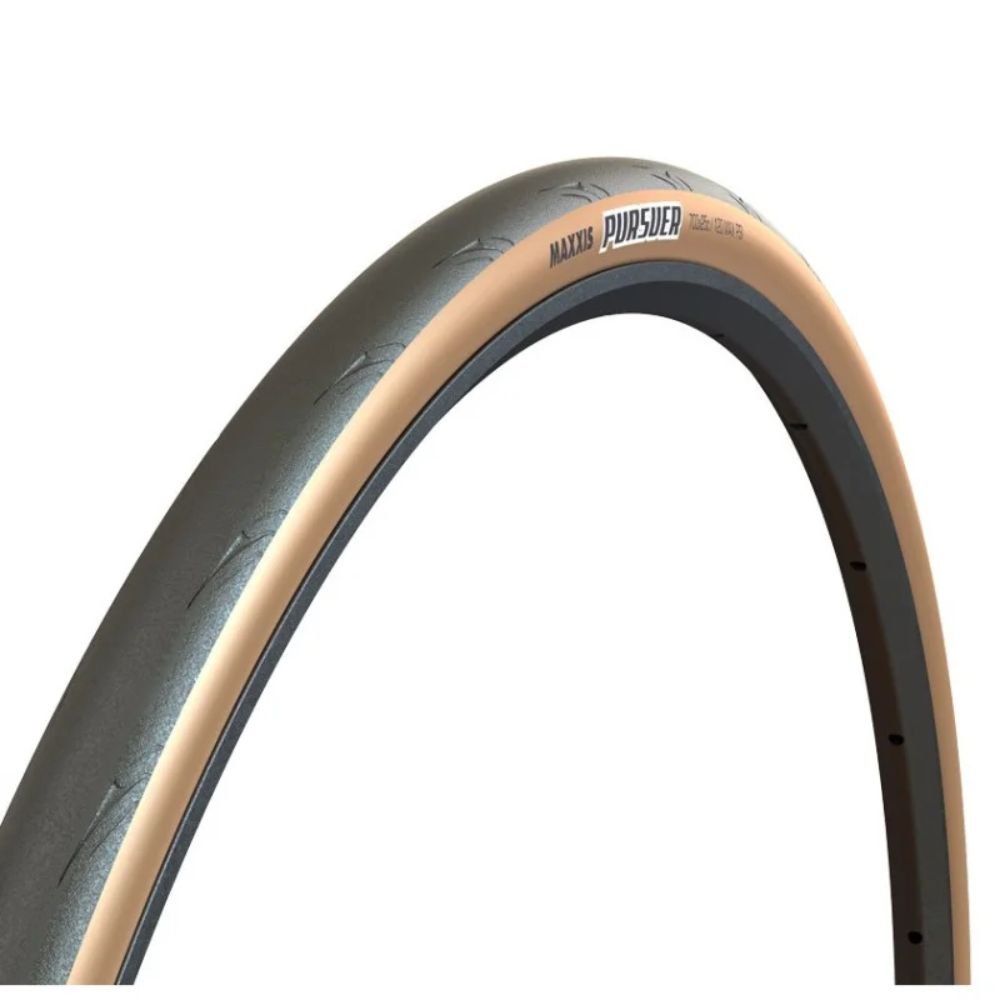 Llanta Maxxis Pursuer 700 x 25C Tan Wall Kevlar