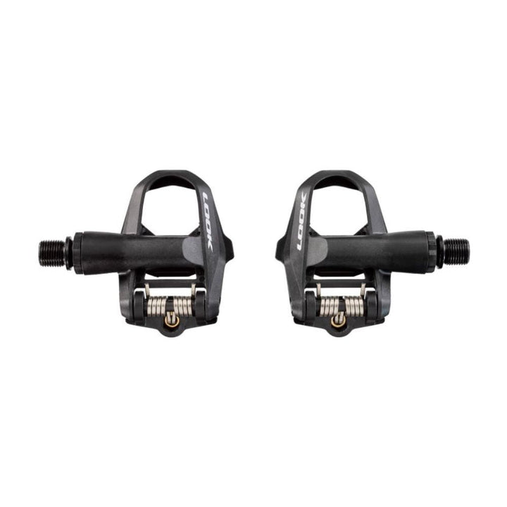 Pedales LOOK Ruta KEO 2 MAX CARBON Contacto Carbón/CrMo Negro + Placas