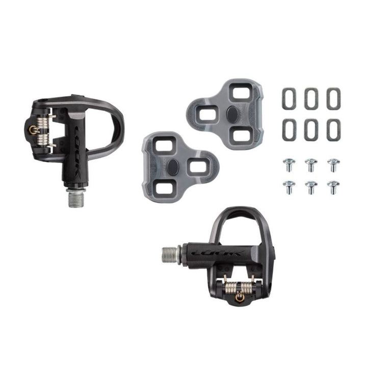 Pedales LOOK Ruta KEO CLASSIC 3 Contacto Composite/CrMo Negro + Placas